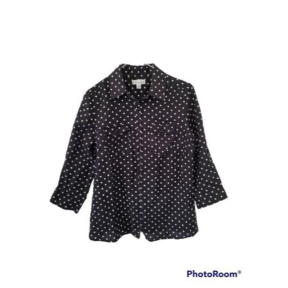 Kim Rogers Petite S Ps Button Up Linen 
